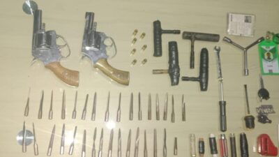 Bandit Curanmor Bersenpi Rakitan Diringkus di Tangerang