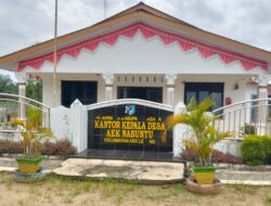Kades Aek Nabuntu Diduga Jarang Ngantor