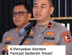 Polisi Tangkap 6 Admin Grup Fantasi Sedarah