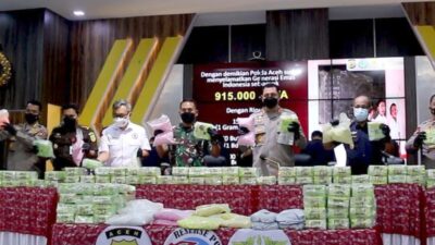 4 Ton Narkoba Asal Golden Triangle Disita di Perairan Indonesia