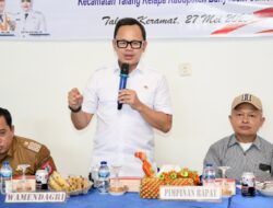 Wamendagri Bima Arya Tinjau Musbangkelsus Banyuasin