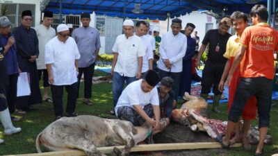 Semangat Idul Adha di Rutan Kelas I Medan