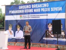 Gedung Baru Polsek Sepatan Resmi Dibangun