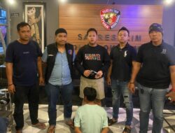 Buruh OKU Timur Tertangkap Bawa Senpi Rakitan