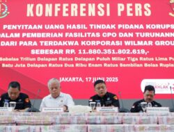 Kejagung Sita Rp11,8 T Kasus CPO, 5 Korporasi Kembalikan Uang Negara