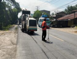 Setelah OTT KPK, Proyek Jalan Lintas Sumatera di Labura Tiba-Tiba Dikerjakan di Hari Minggu