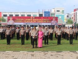 102 Anggota Polres Tangerang Kota Naik Pangkat