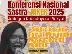 Bersama Sastra, Wujudkan Indonesia Emas 2045