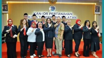 Kantor Pertanahan Tangsel Lantik PPAT Baru