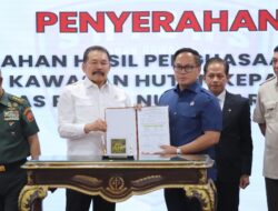 Satgas PKH Serahkan 394 Ribu Ha Hutan ke Agrinas