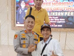 Ngopi Bareng Kapolres! Pers & Polri Kompak Jaga OKU Timur