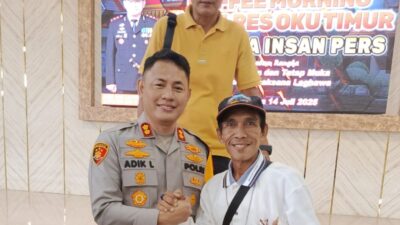 Ngopi Bareng Kapolres! Pers & Polri Kompak Jaga OKU Timur