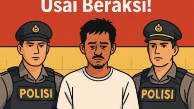 Rampok Bersenpi Tertangkap 10 Jam Usai Beraksi!