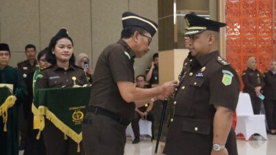 Kejati Riau Lantik 11 Pejabat Baru!