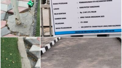 Proyek RTH Rp2,4 M di Kecamatan Kemiri Disorot: Dugaan Pemadatan Asal Jadi dan Minim Pengawasan
