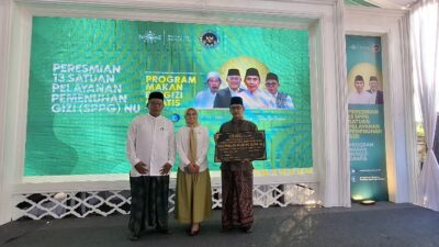NU-BGN Resmikan 13 Dapur MBG, Termasuk di Sumut!