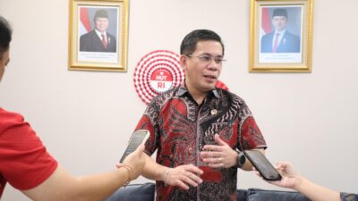 Nusron Wahid Sambangi Maluku Utara, Hadiri Rakor hingga Orasi di KAHMI