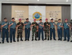Danpasmar 1 Kunjungi Satuan TNI AL di Sumut