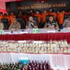 Polda Sumut Sita 472 Kg Sabu Sepanjang 2025