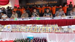 Polda Sumut Sita 472 Kg Sabu Sepanjang 2025