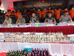 Polda Sumut Sita 472 Kg Sabu Sepanjang 2025