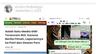 Kasus Narkoba Lapas Kuala Tungkal, GWI Siap Tempuh Hukum