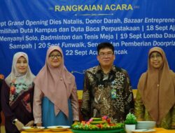 Perayaan 57 Tahun STMI Jakarta, Dari Donor Darah hingga Funwalk