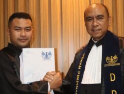 Muhammad Aqil Bahri Resmi Jadi Advokat