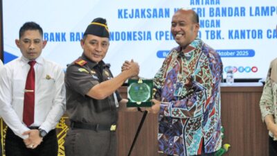 Kejari Bandar Lampung & BRI Pulihkan Keuangan Negara Rp3,2 Miliar