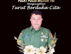 Puspom TNI Kehilangan, Serma (Purn) Simon Risambessy Wafat