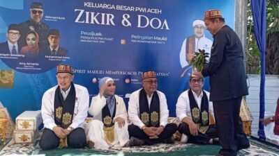 Ketua PWI Pusat Akhmad Munir Dipeusijuk di Aceh