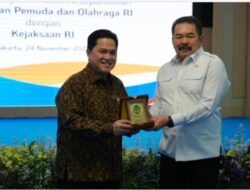 Sinergi Baru Jaksa Agung dan Menpora Resmi Dibangun