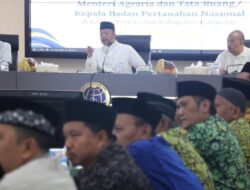 Menteri ATR Gandeng Tokoh Agama Percepat Sertifikasi Wakaf