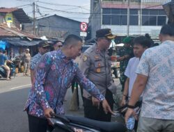 Operasi Penertiban PKL & Parkir Liar di Pasar Ciputat