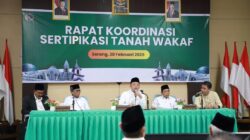Kantah Tangsel Targetkan 100 Sertipikat Wakaf 2026