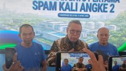 Groundbreaking SPAM Kali Angke 2, Tangsel Kejar Kemandirian Air Bersih