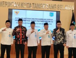 Rotasi Pejabat Tangsel, Benyamin Lantik Kepala Dinas