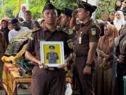Pelepasan Kedinasan Iringi Perjalanan Terakhir Jaksa Asruddin di Pinrang