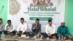 Soliditas MWC NU Tangsel Menguat, Halal Bihalal Jadi Ajang Konsolidasi Strategis
