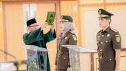 Wakajati Sumsel Pimpin Pelantikan 11 Pejabat, Regenerasi Organisasi Kejati Makin Solid