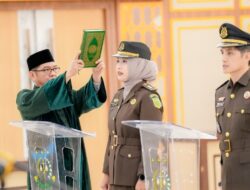 Wakajati Sumsel Pimpin Pelantikan 11 Pejabat, Regenerasi Organisasi Kejati Makin Solid