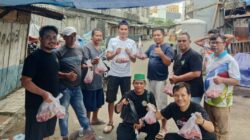 Forwat Tangerang Tebar Kepedulian Idul Adha, Salurkan Daging Kurban untuk Warga Karawaci