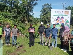 LKLH Simalungun Tanam Pohon di Bah Jambi, Dorong Pelestarian Mata Air dan DAS