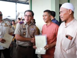 Sertipikat PTSL Diantar Langsung ke Rumah Warga