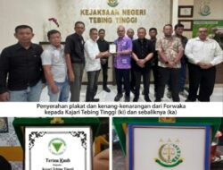 FORWAKA Tebingtinggi Audiensi dengan Kejari, Perkuat Sinergi Pers dan Keterbukaan Informasi Hukum