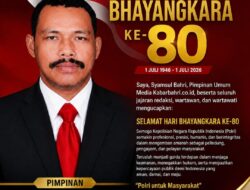 Syamsul Bahri: Hari Bhayangkara ke-80 Jadi Momentum Memperkuat Profesionalisme Polri