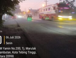 Debu Tambal Sulam Aspal Jadi Sorotan Warga Tebingtinggi, Diduga Abaikan Keselamatan dan Kesehatan Masyarakat