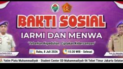 IARMI dan MENWA Gelar Bakti Sosial, Santuni Anak Yatim di Tebet