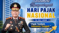 Hari Pajak Nasional 2026, Kapolda Banten Ajak Masyarakat Taat Pajak