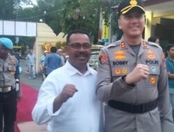 Syamsul Bahri Hadiri Pisah Sambut Kapolres Cilegon